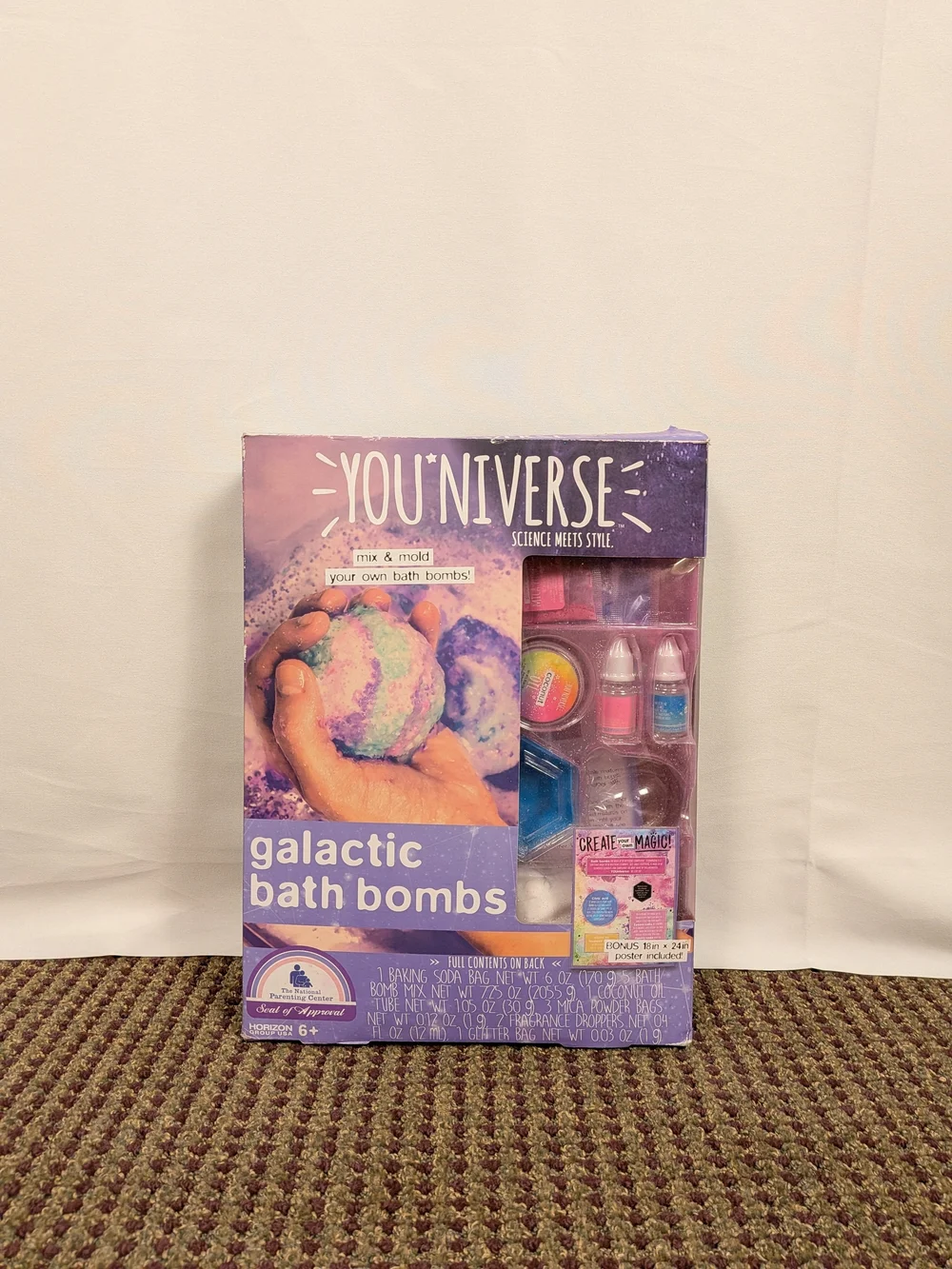 YOU*NIVERSE Galactic Bath Bombs DIY craft kit